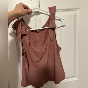 Pink tank top! Super cute!